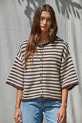 The Palmer Striped Cardigan