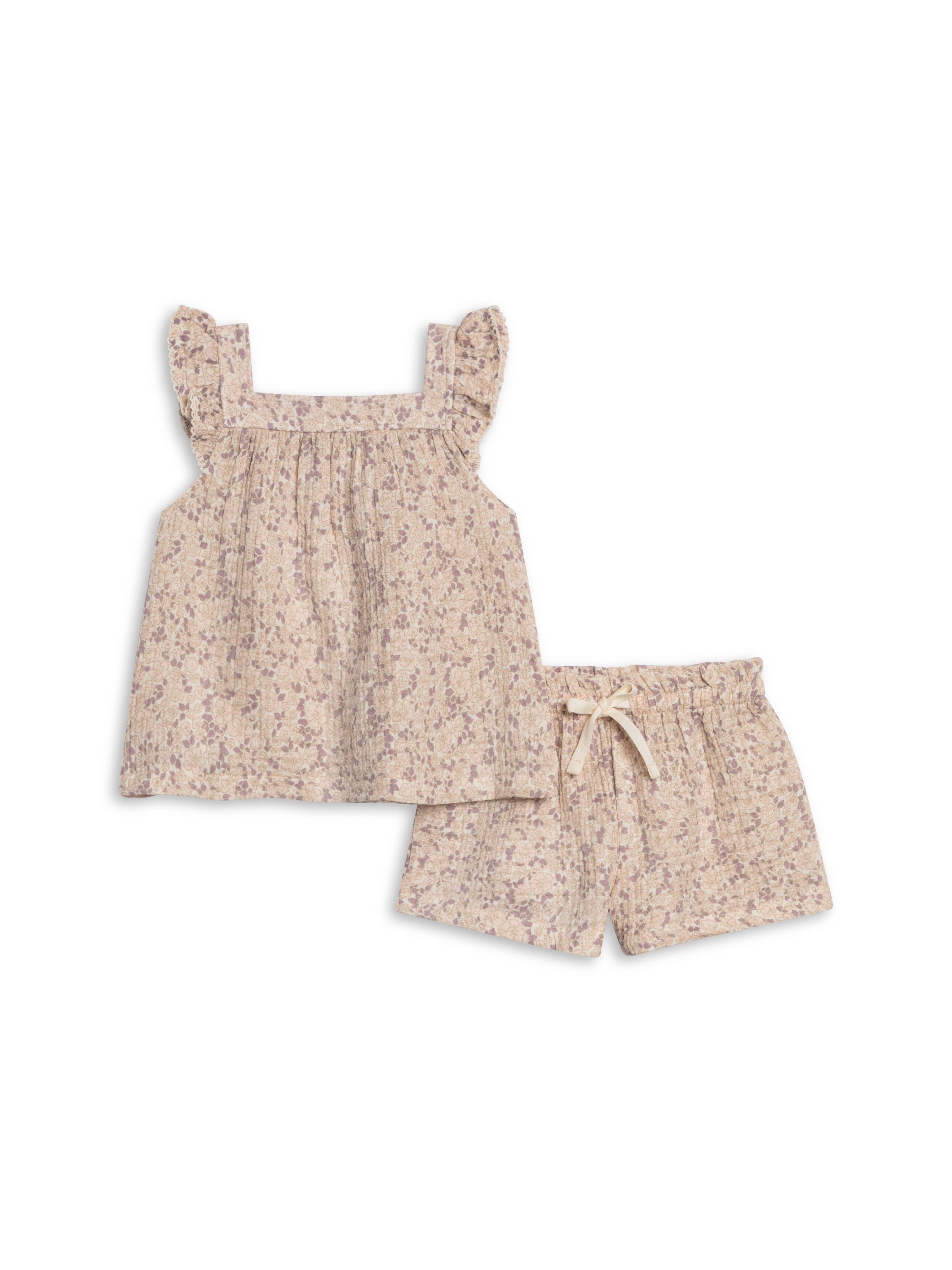 Louise Muslin Tank and Short Set