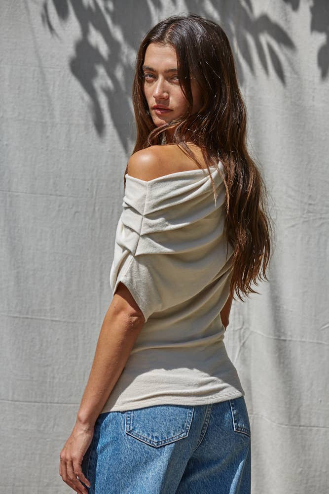 The Sutton Drape Blouse