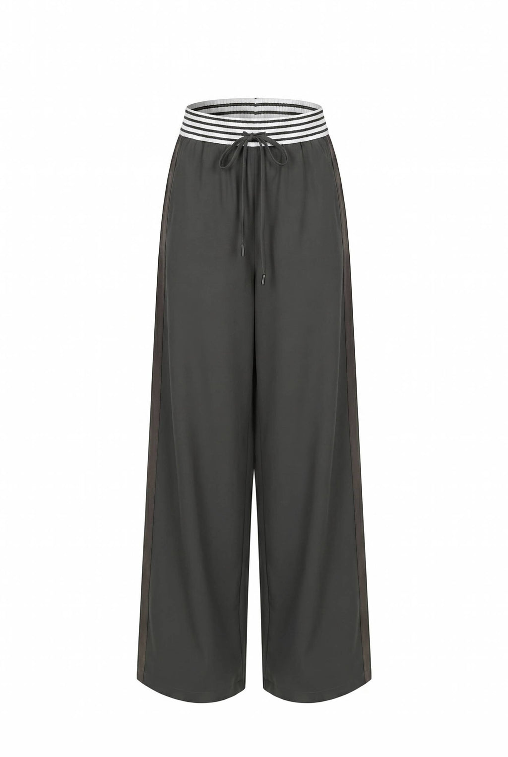 Mix Match Woven Wide Pants