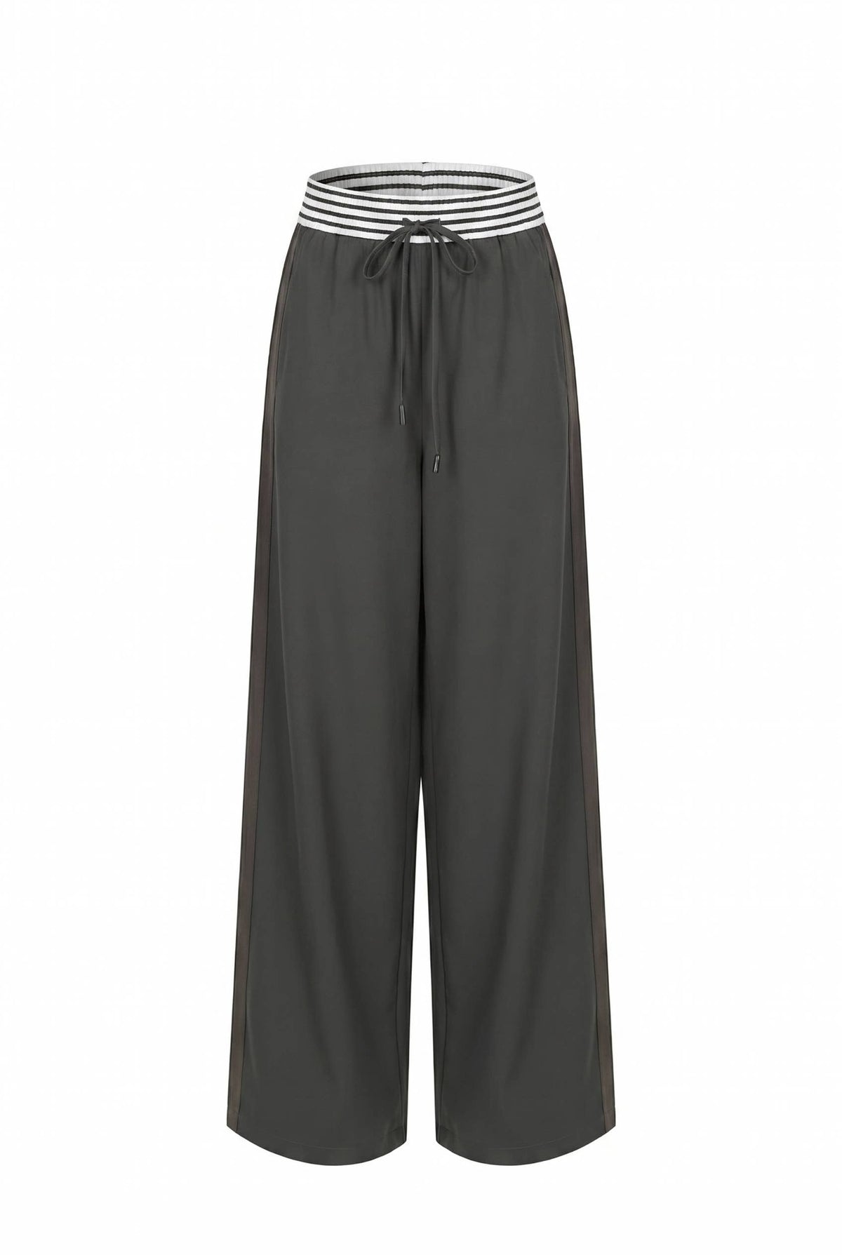 Mix Match Woven Wide Pants