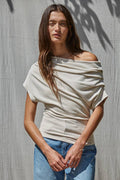 The Sutton Drape Blouse