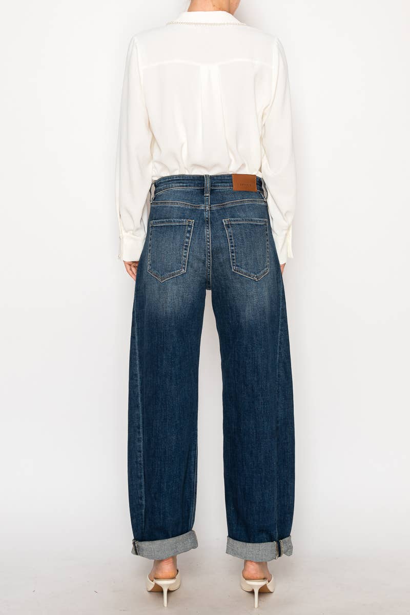 The Margot Barrel Jean