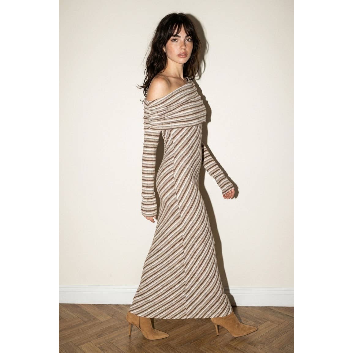The Laurel Striped Maxi Dress