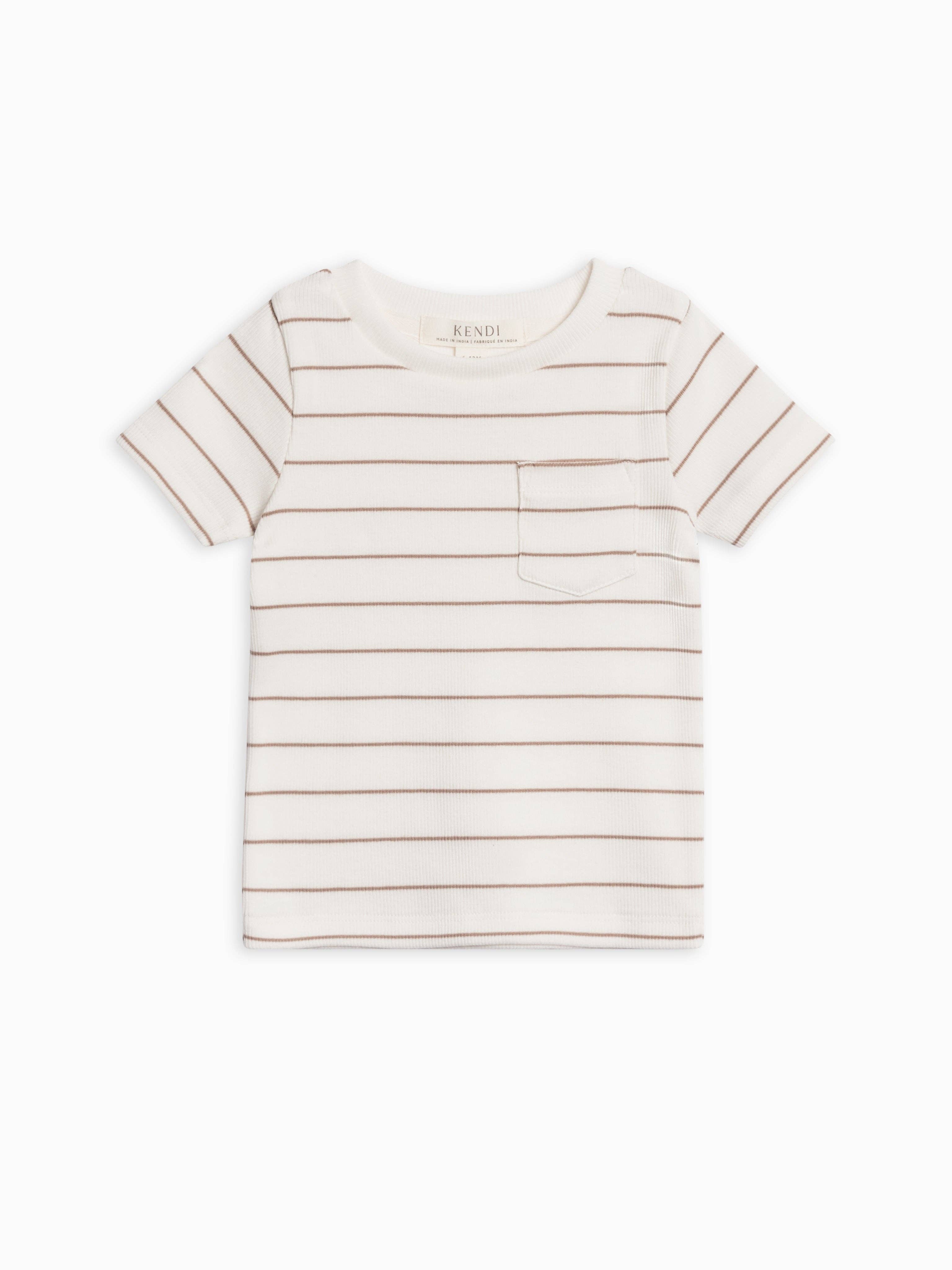 Lou Ribbed Short Sleeve Tee