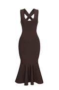 The Sabrina Espresso Dress