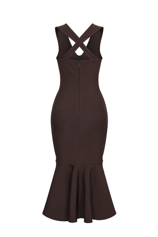 The Sabrina Espresso Dress