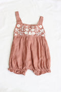 Embroidered Heirloom Romper