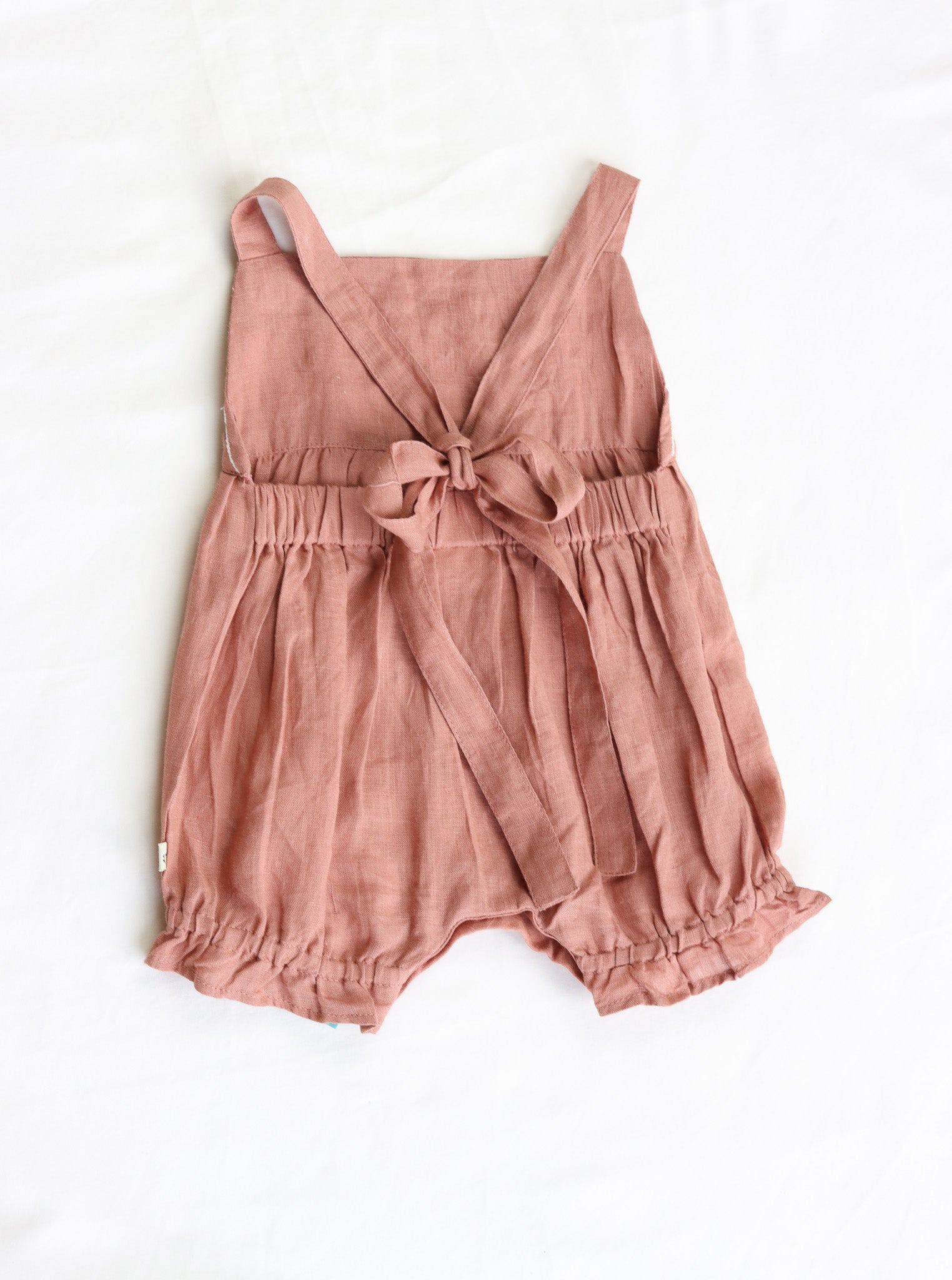Embroidered Heirloom Romper
