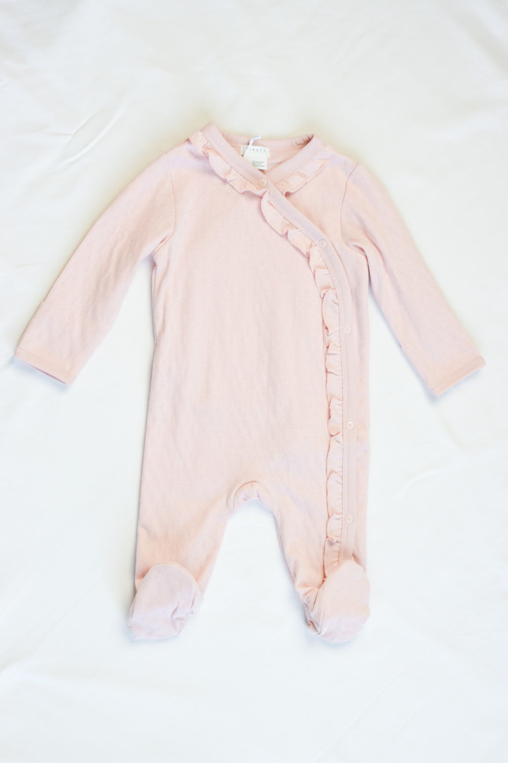 Ballet Pink Ruffle Sleeper