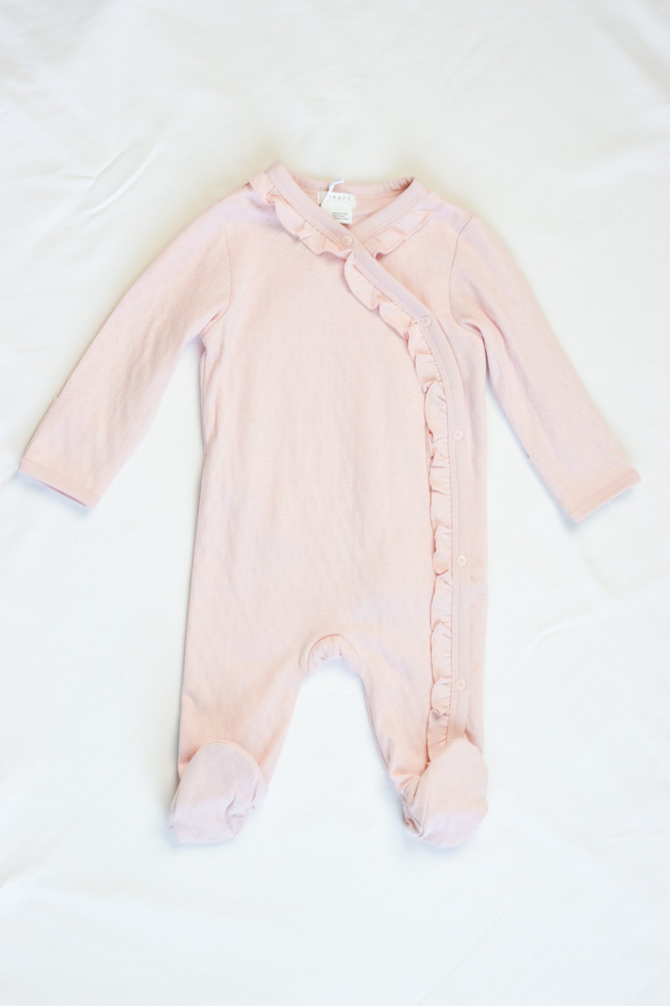Ballet Pink Ruffle Sleeper