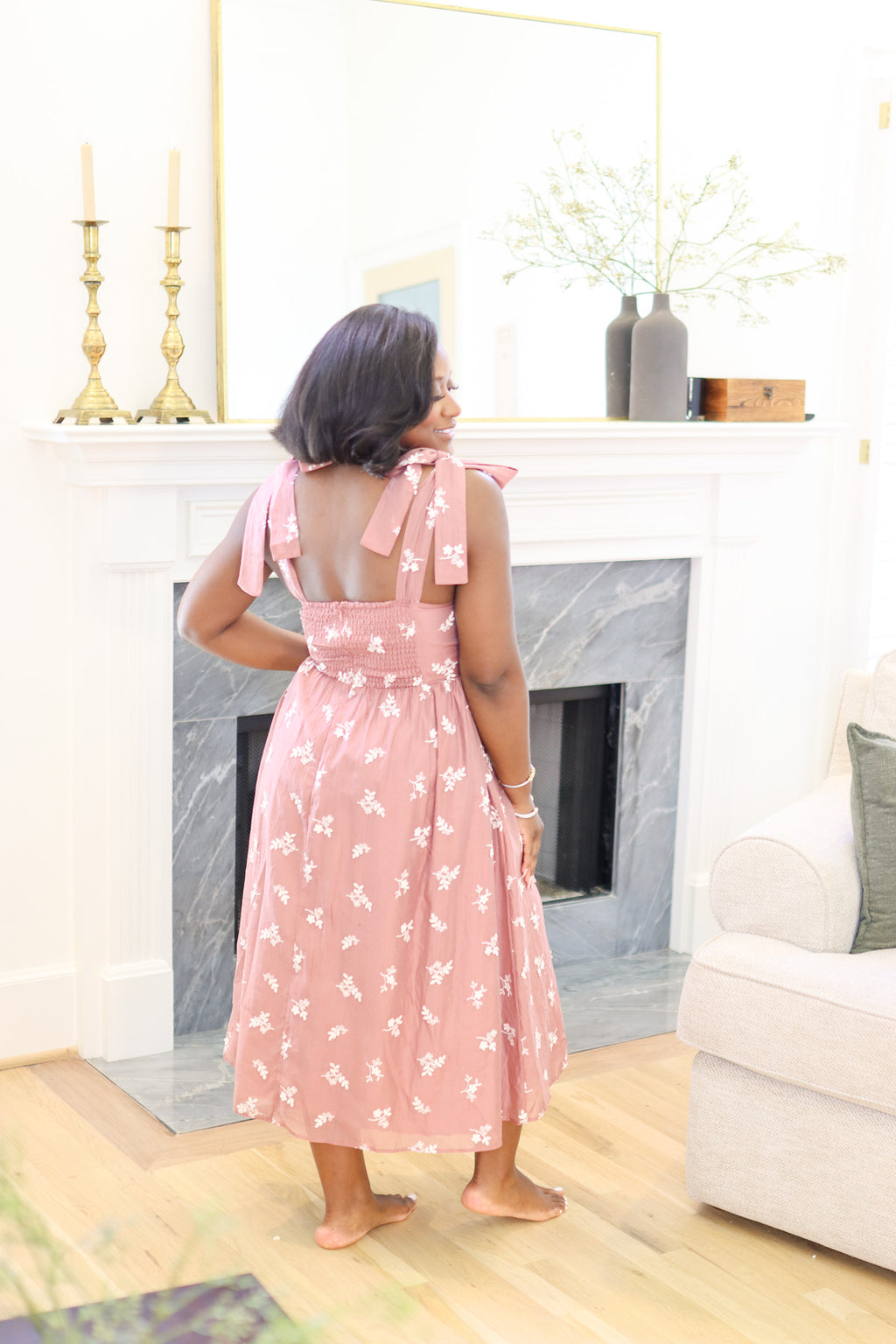 The Isla Embroidered Dress