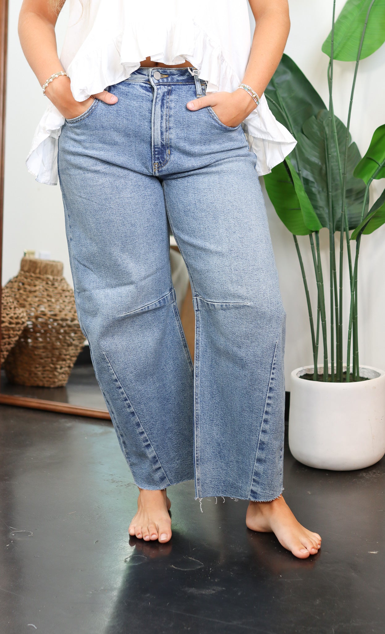 The Sierra Barrel Jean