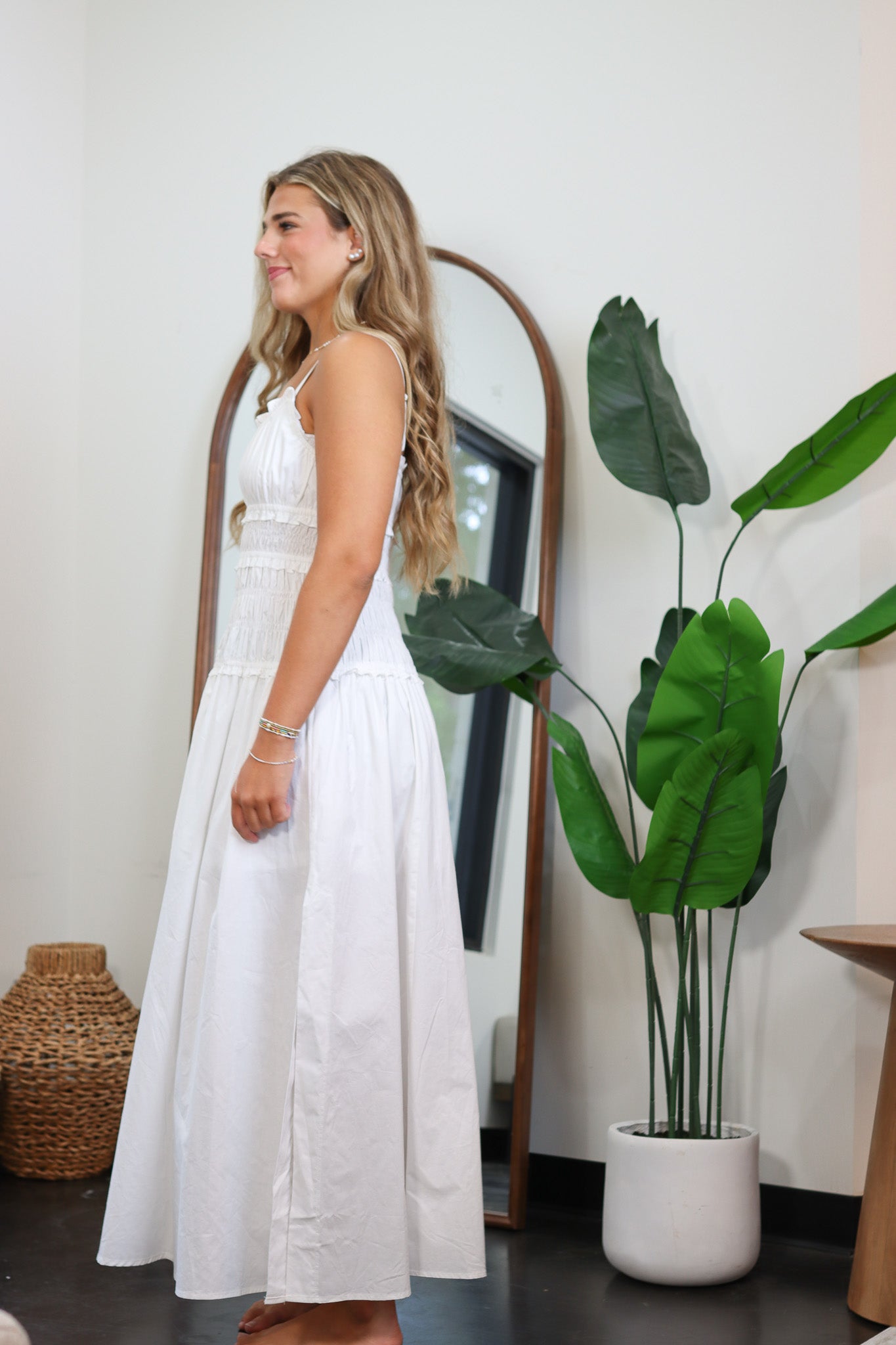 The Vienna Smocked Maxi Dress