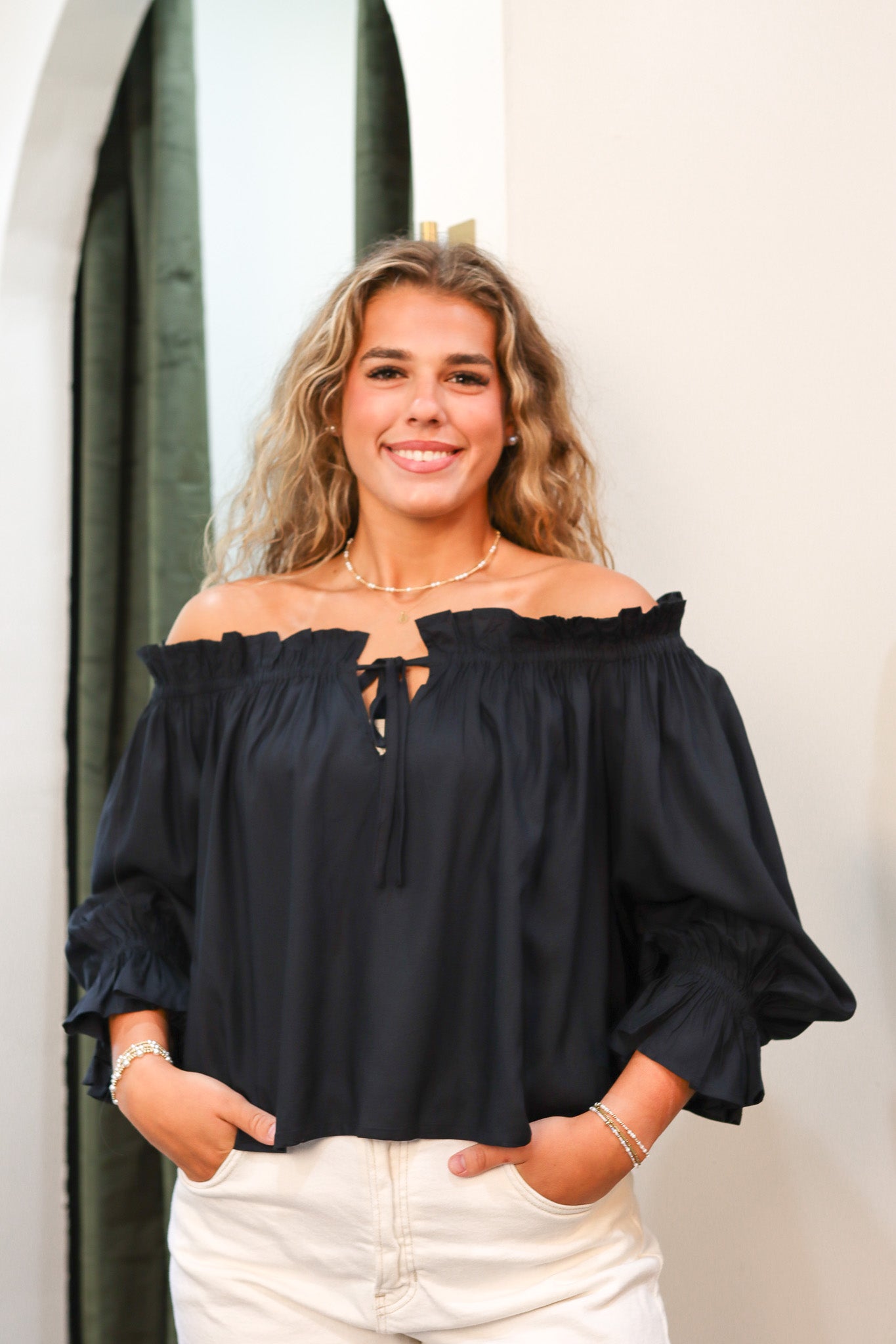 The Noir Blouse