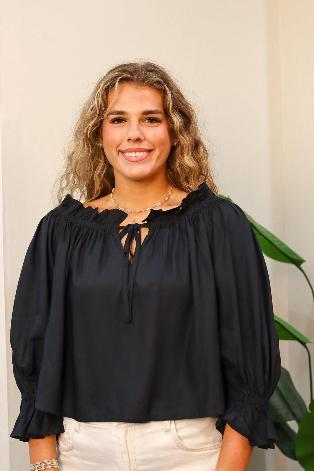 The Noir Blouse