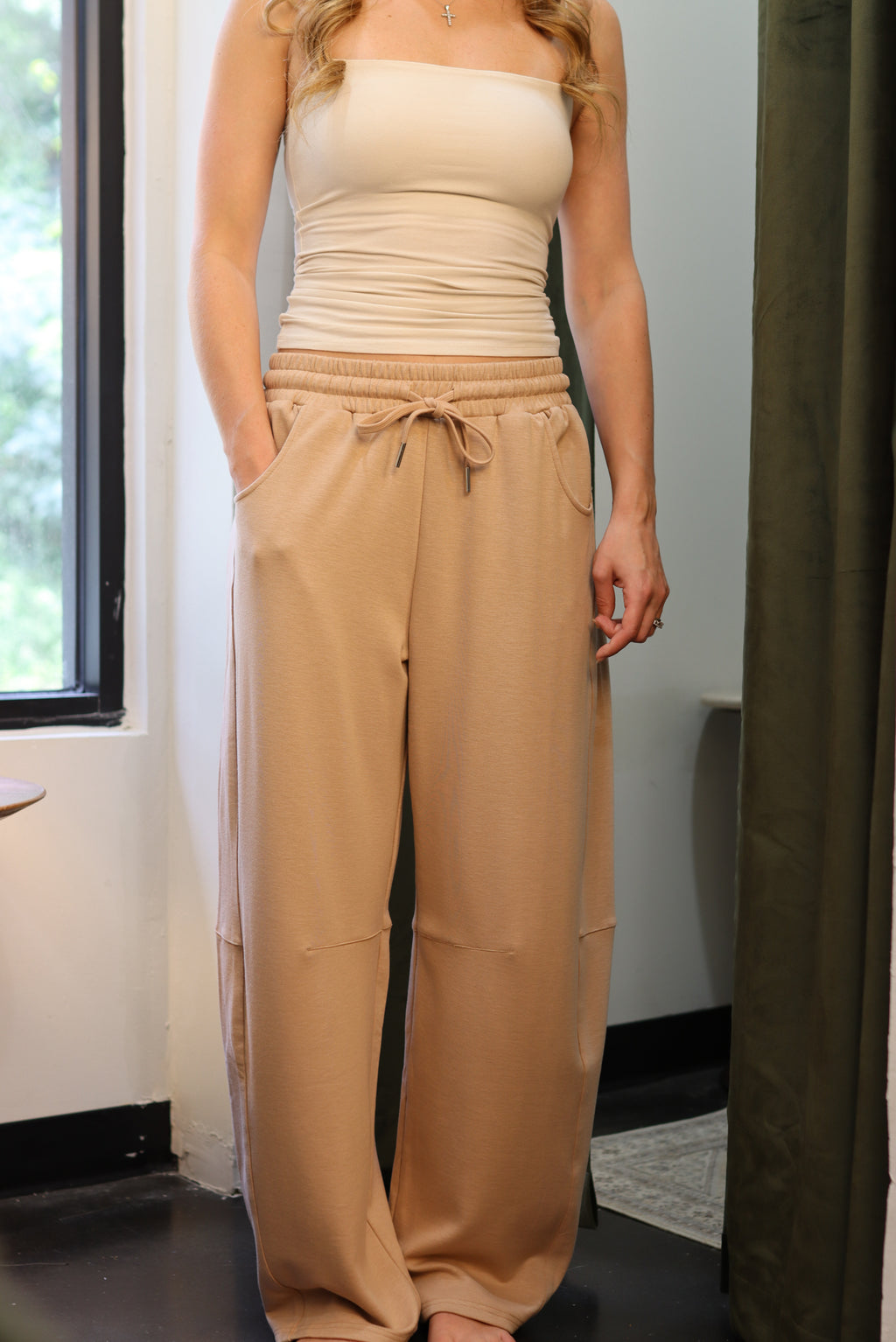 The Elise Barrel Sweatpants