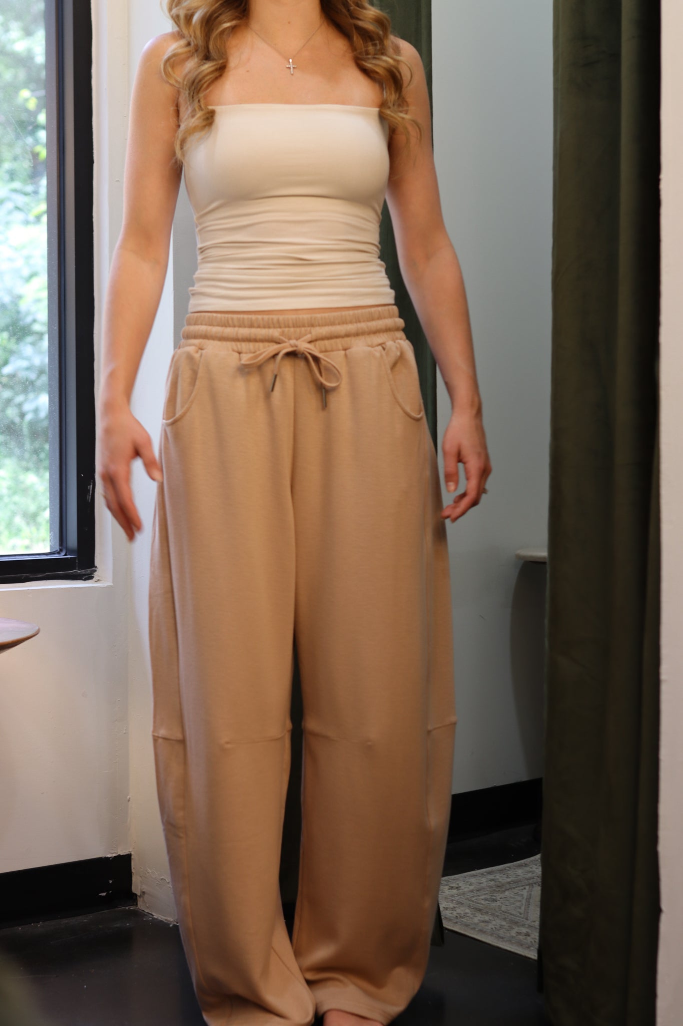 The Elise Barrel Sweatpants