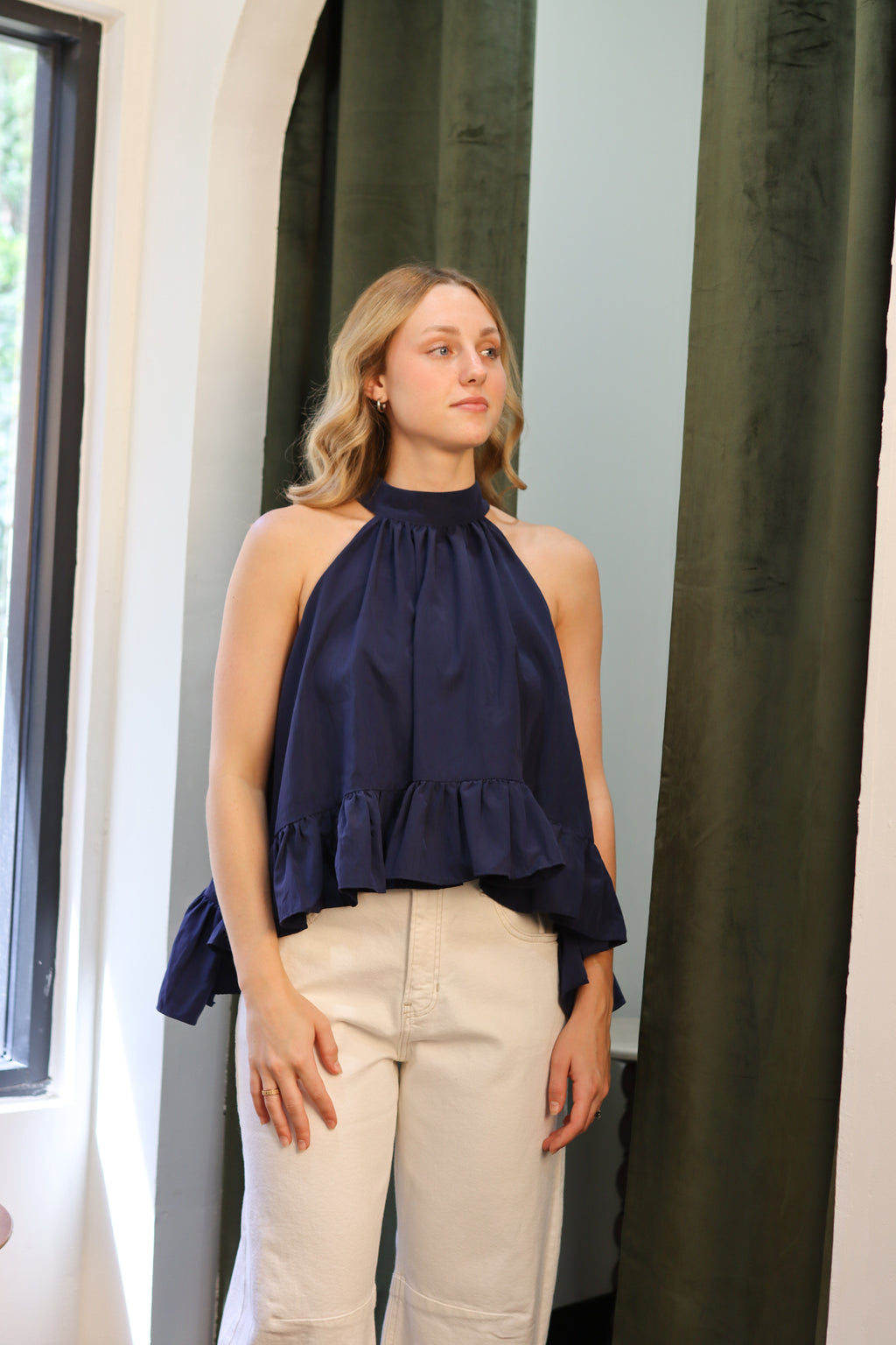 The Amber Halter Top