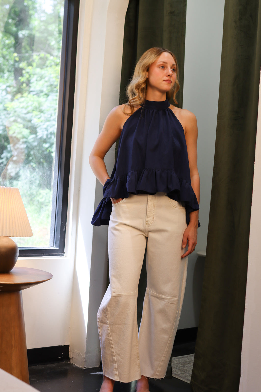 The Amber Halter Top
