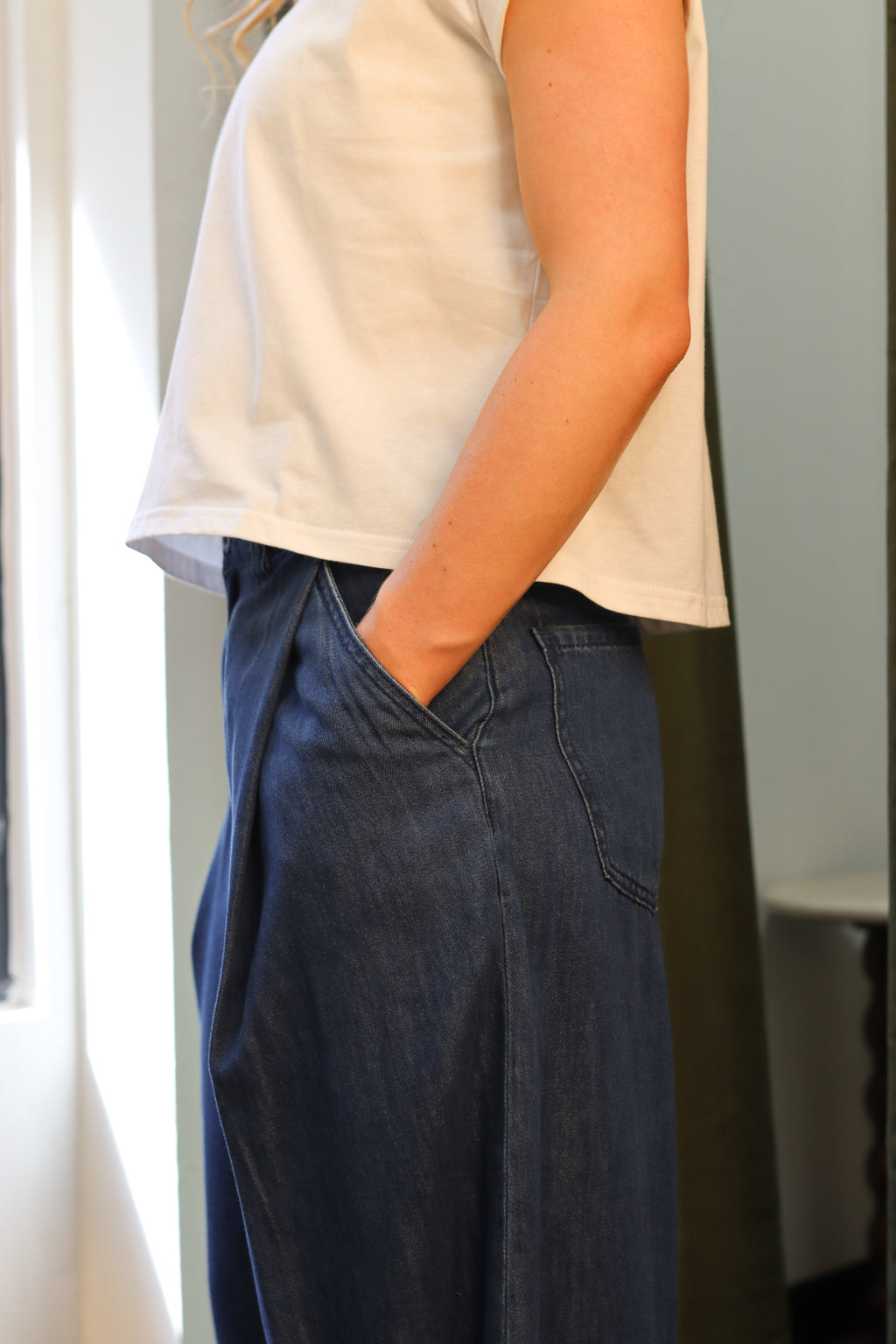 The Indigo Trousers