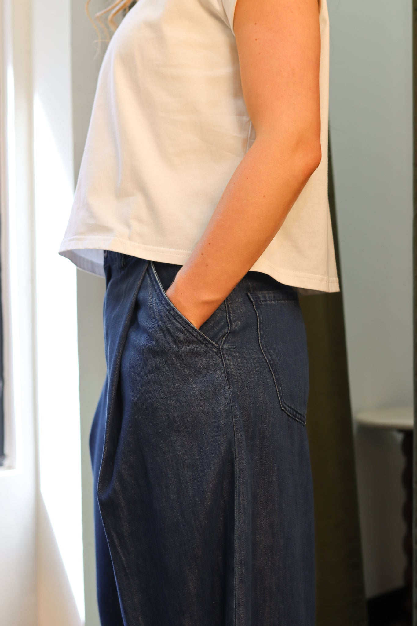 The Indigo Trousers