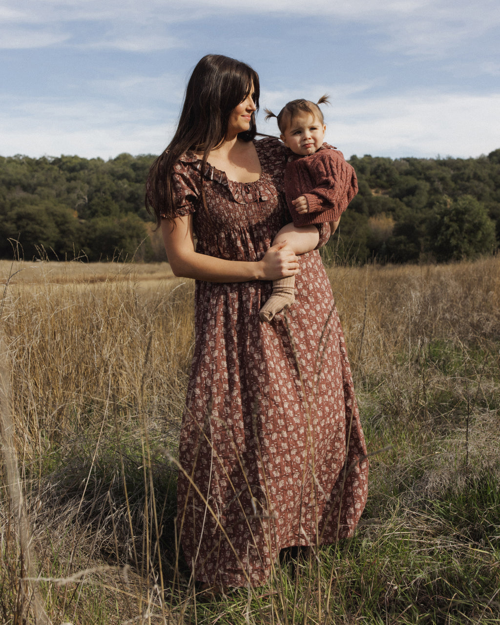 Women's Dillon Maxi Dress Mulberry Iris