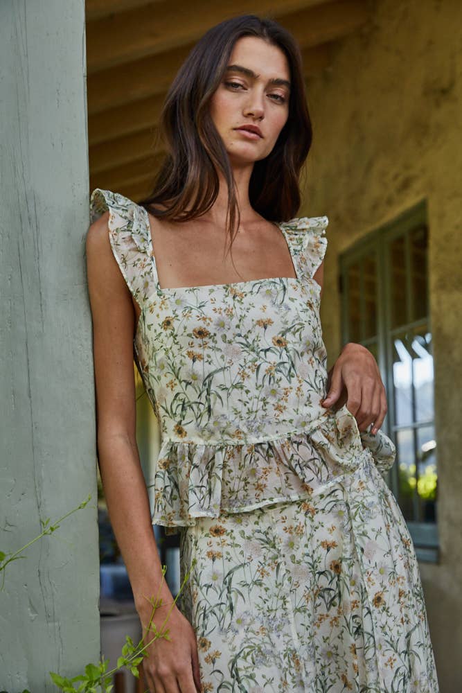 The Tuscany Ruffle Top