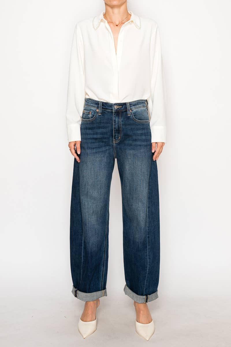 The Margot Barrel Jean