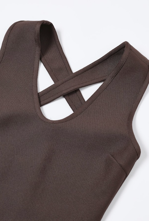 The Sabrina Espresso Dress
