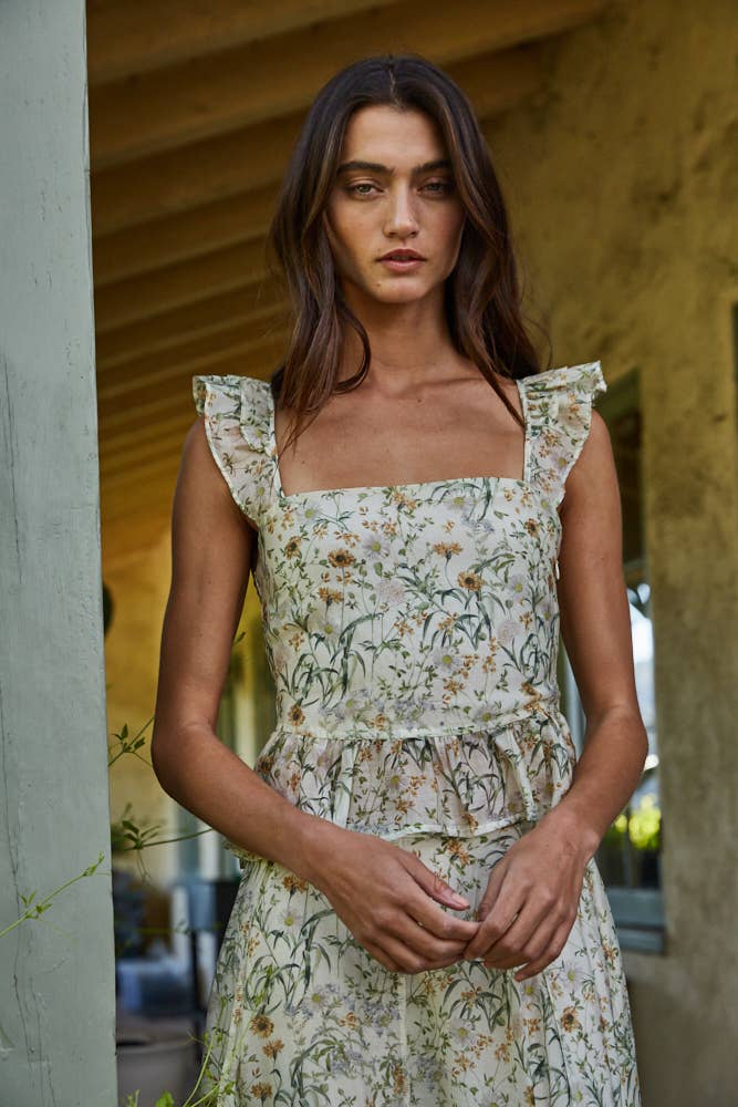 The Tuscany Ruffle Top