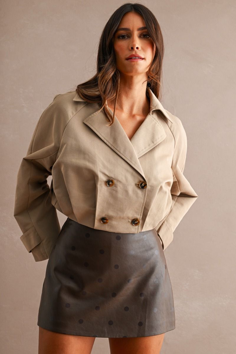 The Emily Cropped Trench