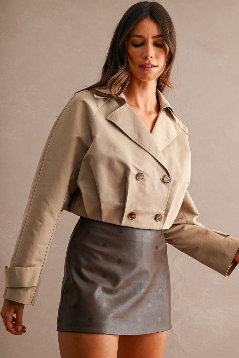 The Emily Cropped Trench