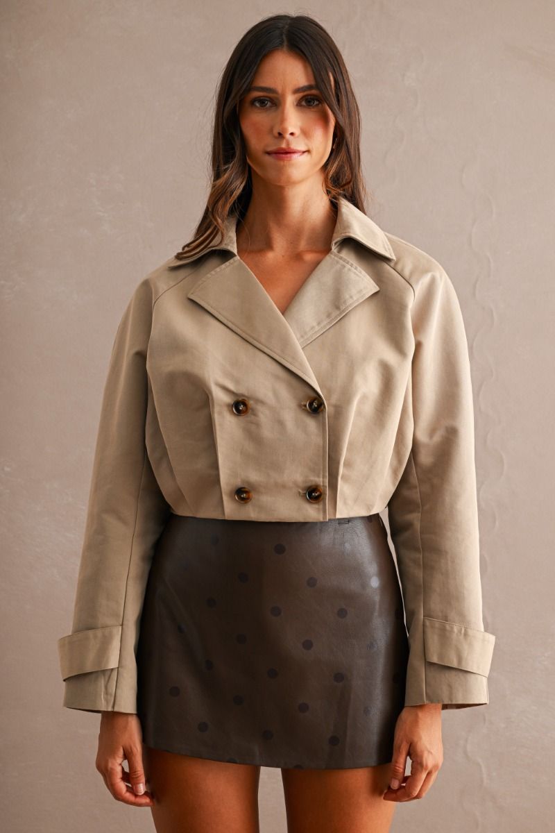 The Emily Cropped Trench