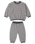 Relaxed Set Blue Stripe