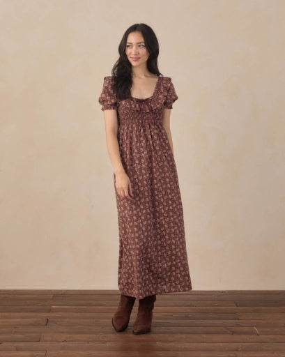 Women'S Dillon Maxi Dress Mulberry Iris